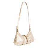 Gold Buckle Shoulder Handbag for Women