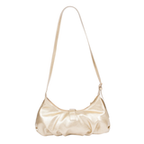Gold Buckle Shoulder Handbag for Women
