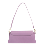 Lilac Asymmetric Top Handle Handbag for Women