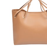 Brown Carryall Shoulder Tote Bag for Women