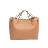 Brown Carryall Shoulder Tote Bag for Women
