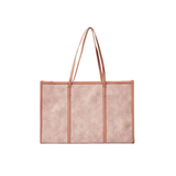 Pink Structured Shoulder Tote Bag for Women