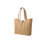 Beige Classic Double-Sided Tote Bag