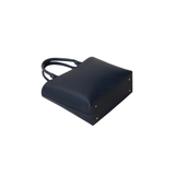 Navy Textured Work Tote Bag